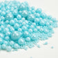 Dazzjoy Edible Pearls Sugar Sprinkles, 130g, Blue Pearl Dessert Sprinkles for Cake Decorating and Cupcake Toppers
