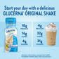 Glucerna Original Nutritional Shake, 10g Protein, 180 Calories, 8 Fl Oz, Pack of 6, Homemade Vanilla, Cream