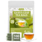 ULTHMOK Premium Guava Leaf Tea Bags - 100% Natural, Caffeine-Free, 100 Count