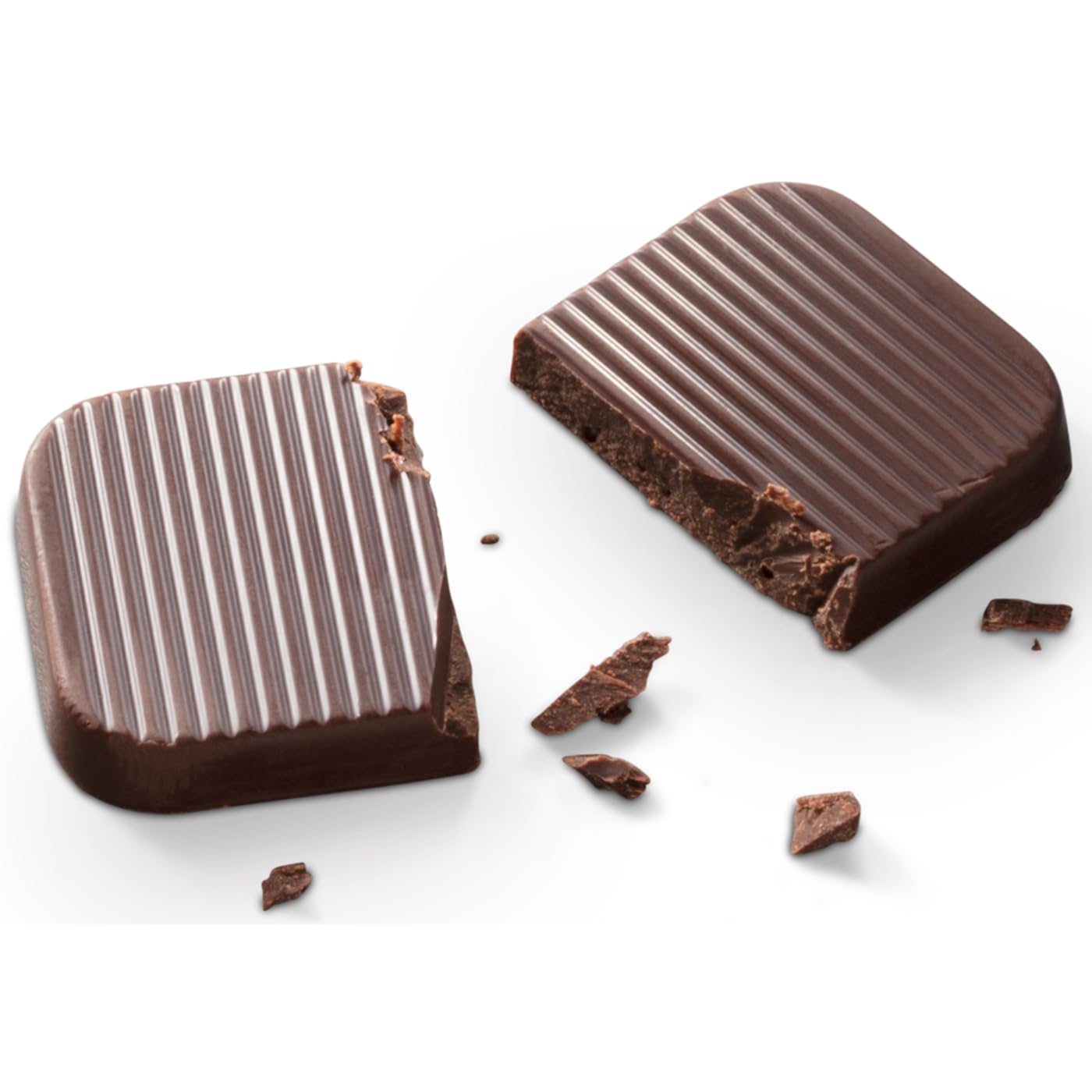 Bouchard Premium Belgian Dark Chocolate 72% Cacao, Individually Wrapped, 1 LB