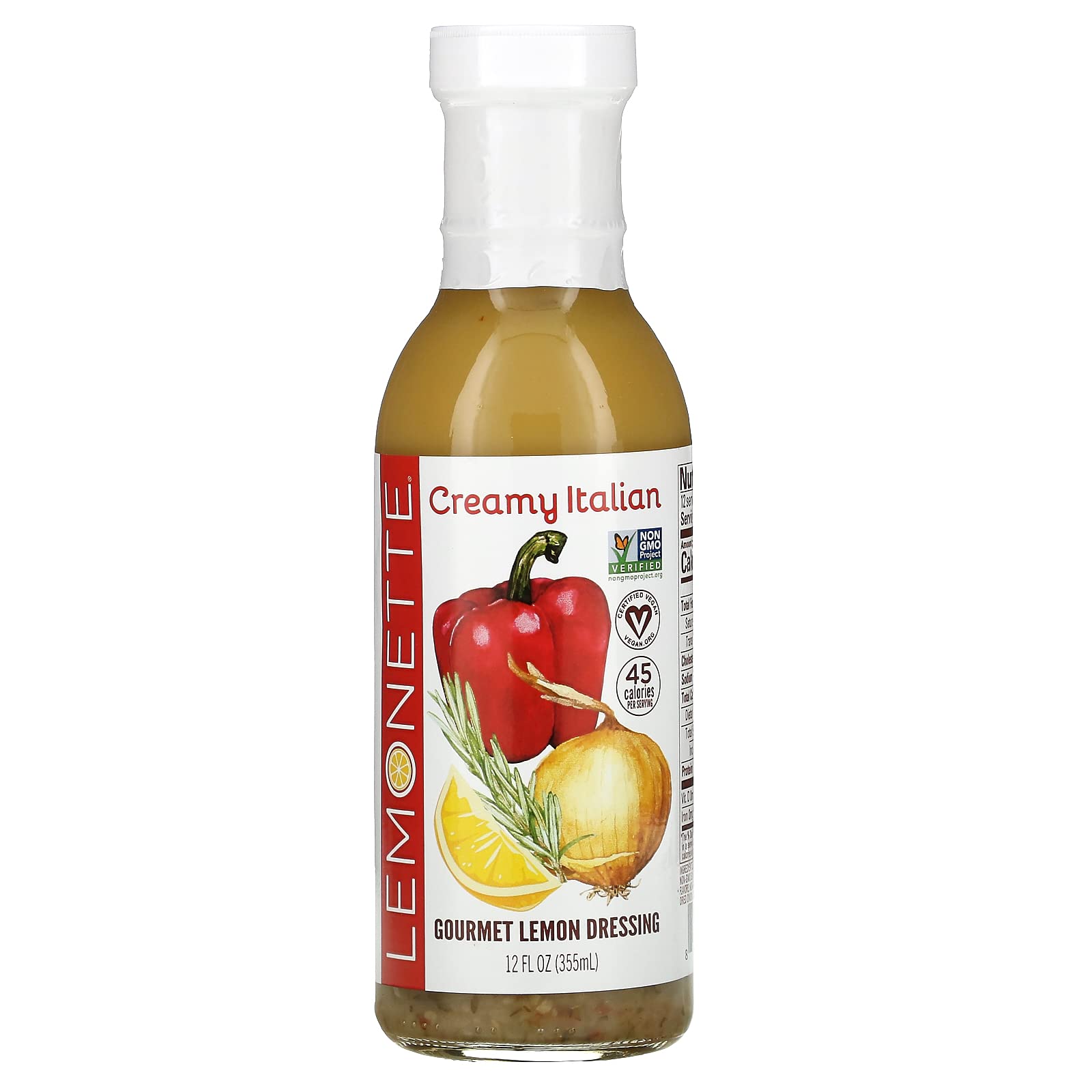 Lemonette Sugar Free, Low Cal, Low Fat Salad Dressing: Mediterranean Variety Pack (3) 12 Oz Bottles - Keto, Gluten Free, Vinegar