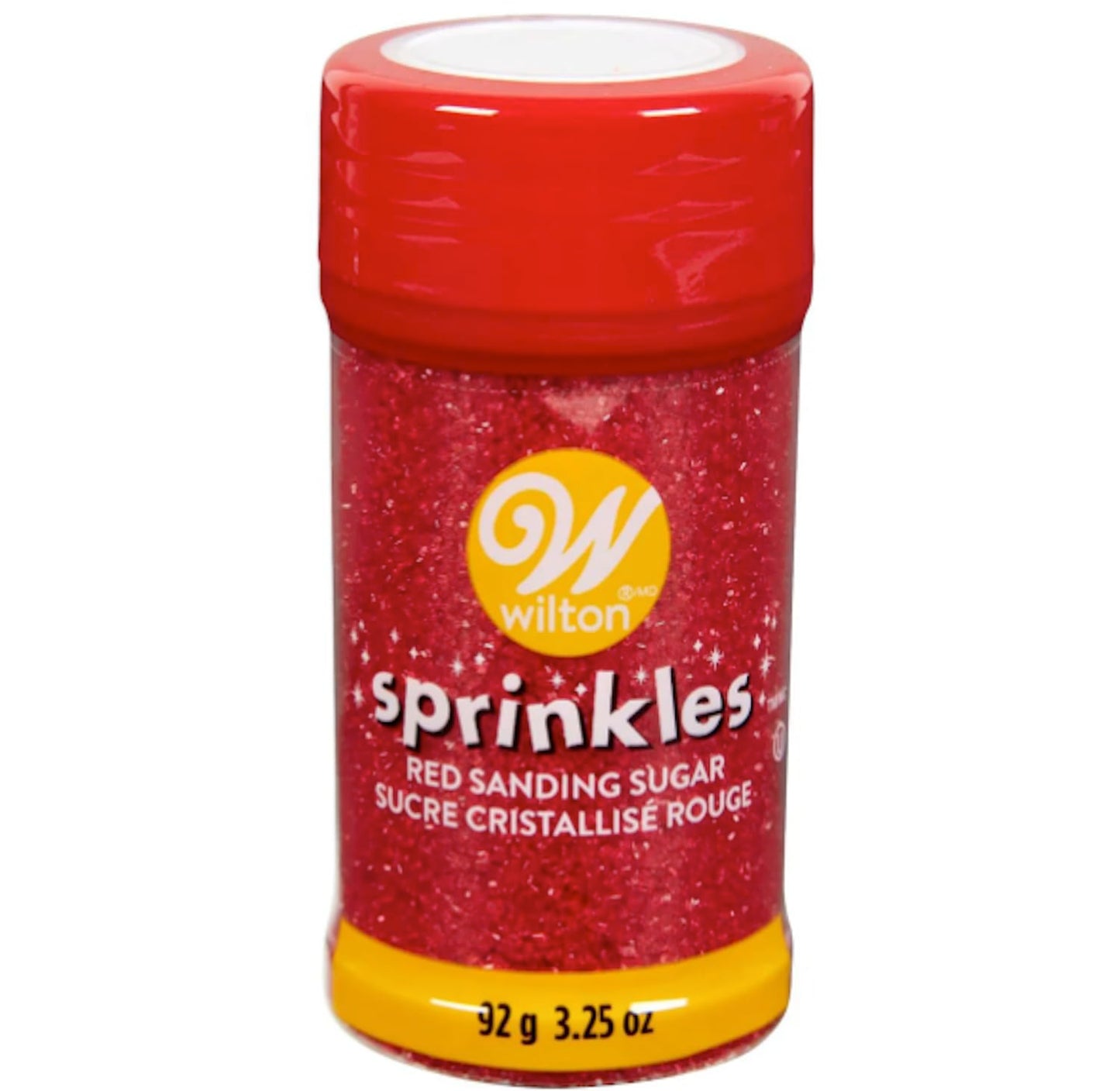 Wilton Red Sugar Sprinkles, 3.25 oz, Model 710-766