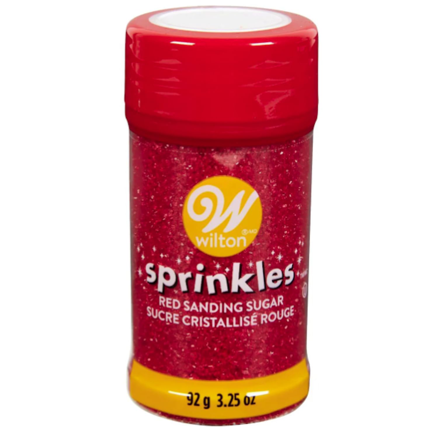 Wilton Red Sugar Sprinkles, 3.25 oz, Model 710-766