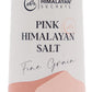 Natural Pink Himalayan Cooking Salt - Kosher Certified Fine Grain Gourmet Salt in Mini 4 oz Shaker - Heart Healthy Salt Packed w