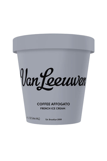 Van Leeuwen Coffee Affogato French Ice Cream, 14 oz (Frozen)