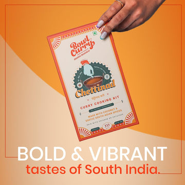 Bowl Curry Chettinad Curry | Instant Masala Gravy Mix Tamil Nadu Style | Ready To Cook Curry Paste | Made With Coconut And Authe