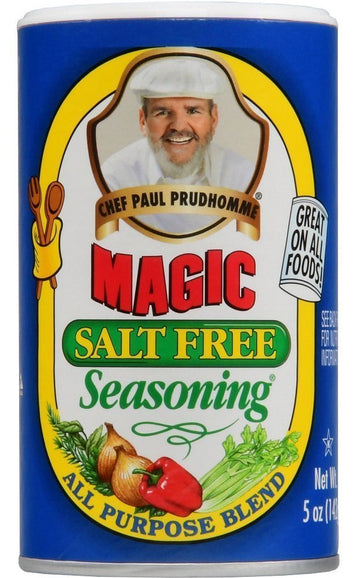 Chef Paul Prudhomme'S Magic Seasoning Blends ~ Magic Salt Free Seasoning, 5-Ounce Canister