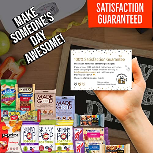 Bussin Boxes Low Calorie Snacks - Healthy 100 Calorie Pack, 35 Count, 1 Ounce Each