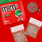 M&MS Peanut Butter Red & Green Milk Chocolate Christmas Candy  34 Oz Resealable Bag