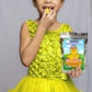 Zombie Chick Guts Gummy Mixed Fruit Flavored Bunny Head Fun Unique Halloween Candy Gag Gift For Birthday Girls, Boys, Kids & Tee