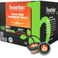 beaniac Flavor Freak Madagascar Vanilla  Flavored Light Roast  Single Serve Compostable K Cup Coffee Pods  Arabica Coffee with Natural Flavors  Keurig Brewer Compatible  30 Count
