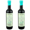 Carandini Silver Leaf Organic Balsamic Vinegar of Modena PGI, Gluten-Free | For Salad, Vegetables, Cheese - Pack of 2, 16.9 Fl o