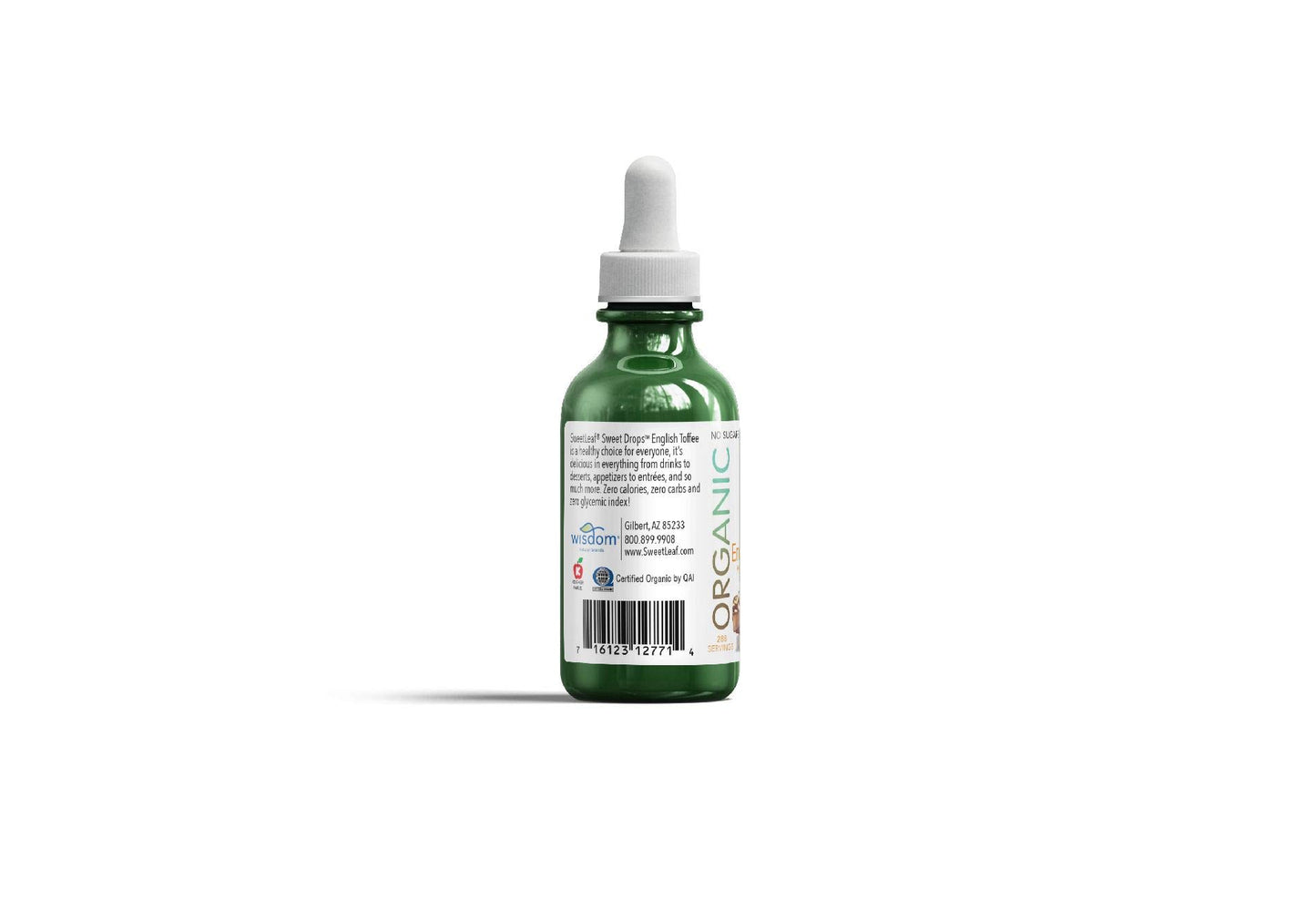 Sweetleaf Sweet Drops English Toffee Liquid Stevia Sweetener - English Toffee Stevia Drops, Zero Calories, Zero Sugar, Non-Gmo,