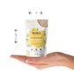 Waka Instant Green Tea Mix, Pineapple Flavored - 100% Tea Leaves, No Additives, Unsweetened Travel Size Tea Powder - Easy Quick