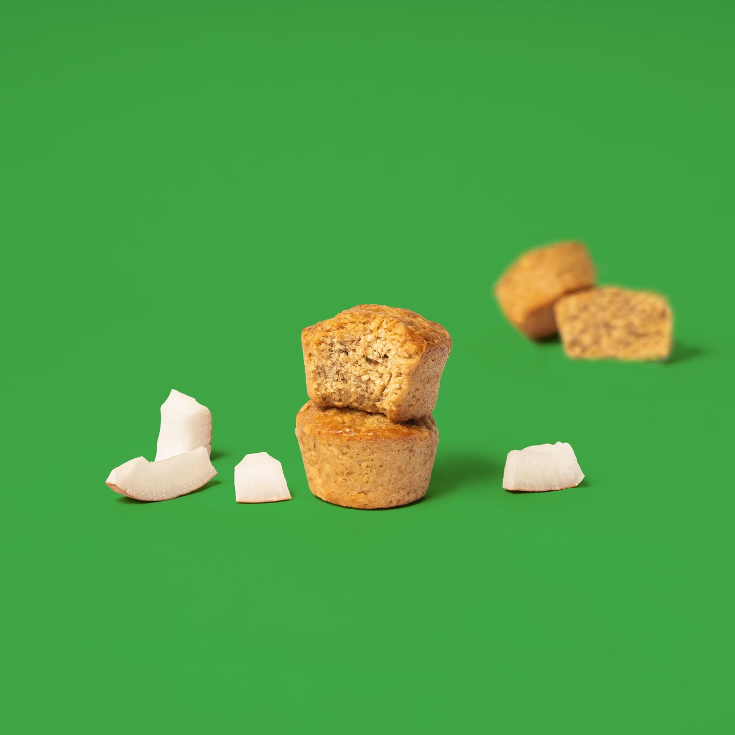 Bobos Oat Bites, Gluten Free Vegan Snack, Coconut Flavor, 1.3 oz Bites, 30 Pack Box