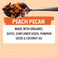 Wildway Keto Granola, Peach Pecan, Grain-Free, Vegan, Low Carb, 8 oz (Pack of 6)