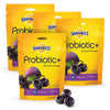 Sunsweet Pitted Prunes with Probiotics - Unsweetened, Dried, Gluten Free & Unsulphured - Natural Elderberry Flavor - Fiber & Min