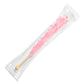 Light Pink Rock Candy Sugar Sticks - Cherry Flavored - 36 Individually Wrapped Pink Candy Party Favors