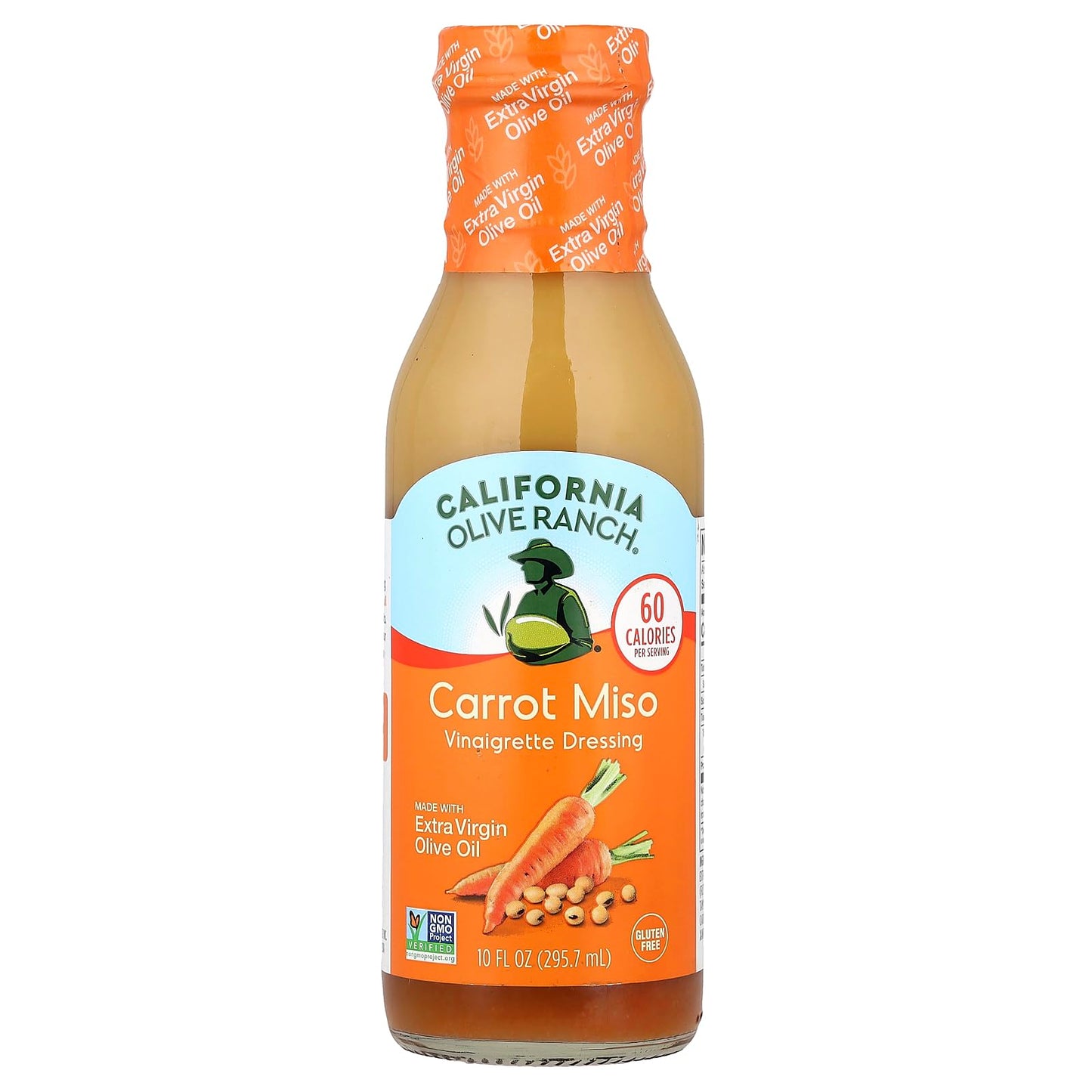 California Olive Ranch Carrot Miso Vinaigrette Dressing, 10 oz