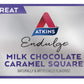 Atkins Endulge Milk Chocolate Caramel Squares, Dessert Favorite, Good Source Of Fiber, 1G Sugar, 90 Count