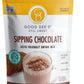 Good Dees Sipping Chocolate Keto Drink Mix, Low Carb Hot Cocoa, 9.17 oz, No Sugar Added, Gluten Free, Vegan, Diabetic Friendly
