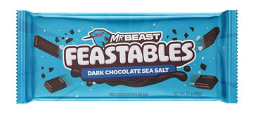 Feastables Beast Chocolate Bars - Peanut Butter Milk Chocolate, Dark Chocolate, Milk Chocolate, Dark Sea Salt And Milk Chocolate