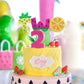 Twotti Frutti Birthday Banner Summer Party Cake Topper Twotti Fruity Birthday Decorations Fruit 2nd Birthday Party Supplies