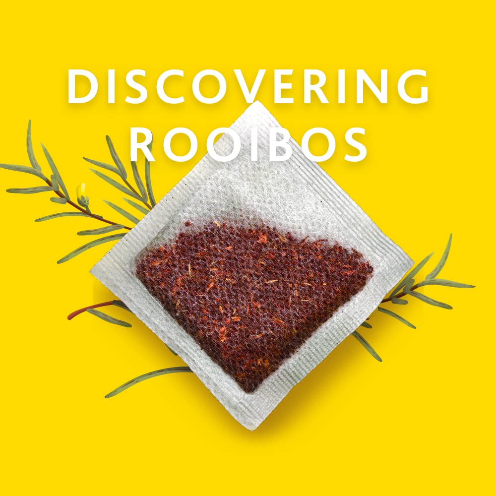 FRESHPAK Rooibos Tea 80 Tagless Bags, Pure Premium, Pack of 2, Red