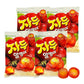 Fruit Peelable Candy - Plum Flavor 67g X 4pack (268g/9.46oz) Jelly Filled Gummies, Gluten Free Individually Wrapped Korean Snack