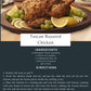 Tuscan- 4.1 Oz. Jar (Pack Of 2) Italian Seasoning. A Unique Taste Of Tuscany In This Blend Of Rosemary, Oregano, Garlic, Toasted