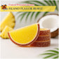 Snack Attack Gummy Candy Pineapple Fruit Slices Chewy   3lb Bag