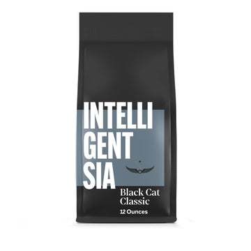 Intelligentsia Coffee, Light Roast Whole Bean Coffee - Black Cat Classic Espresso 12 Ounce Bag