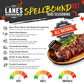 Lanes Hot Sweet and Spicy Pork Rub Seasoning, All-Natural, 12 Oz