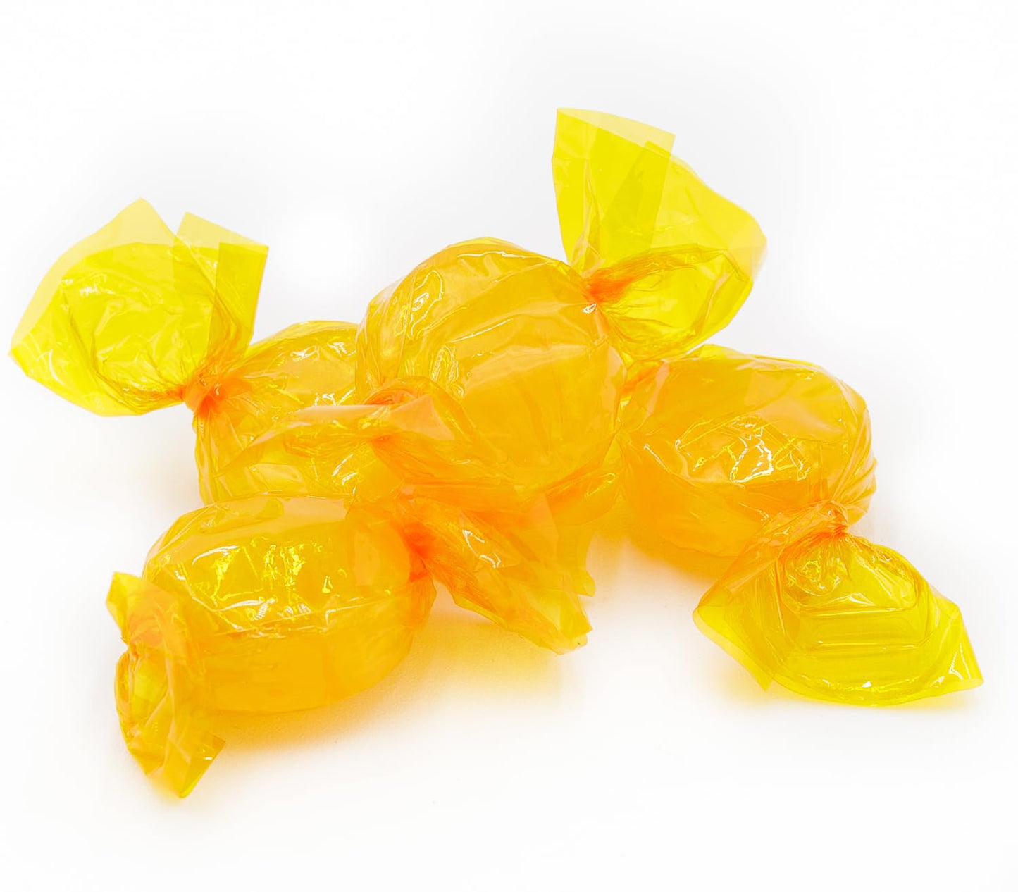 Butterscotch Hard Candy 5 Lb - Bulk Bag, Individually Wrapped, Sweet Gourmet Candies, Butterscotch Discs, Old Fashioned