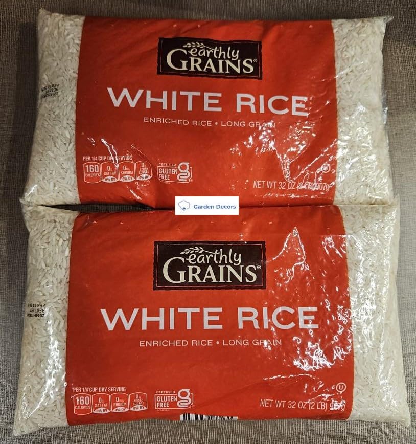 Generic Earthly Grains Enriched, Long Grain White Rice Gluten Free 32oz 907g (2)