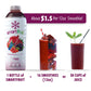 Smartfruit Superfruit All-Stars + Power, 100% Real Fruit Pur  E, Non-Gmo, No Additives, Vegan - 48 Fl. Oz - 2 Pack
