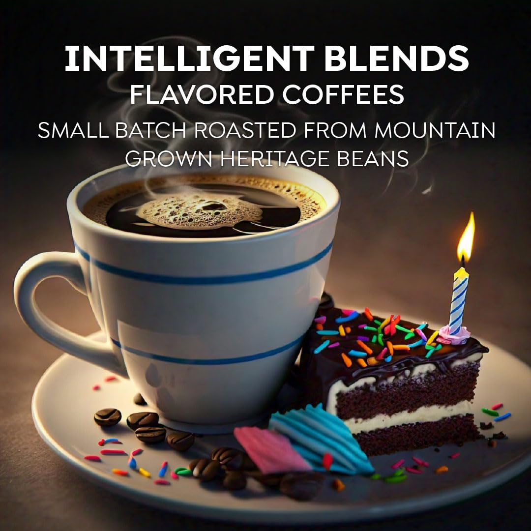 Intelligent Blends Flavored Variety Pack, 80Ct. Solar Energy Produced Recyclable Single Serve Flavored Coffee Pods Variety Pack
