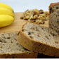 Nadel - Naturally Delicious Banana Nut bread, 24 Pack, Fresh Bananas, Crunchy Walnuts, Lunch snack breakfast bars Natural fresh