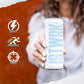 Jst Wrk Energy Drink - 12-Pack, Sugar-Free, Zero Calories, No Sugar  S, 12 Fl Oz., 200 Milligrams Caffeine (Glacier)