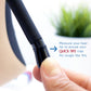 Gogoheel Quick Tips - The Original High Heel Protector & Heel Repair Caps - 2 Pairs (X-Small, X-Small, Black)