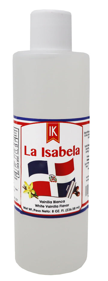 Vanilla Blanca White 8 Oz (473.17Ml) – Clear Compatible With Vanilla Extract For Baking & Desserts – Made In Dominican Republic – Perfect For Cakes, Cookies, Frosting & More