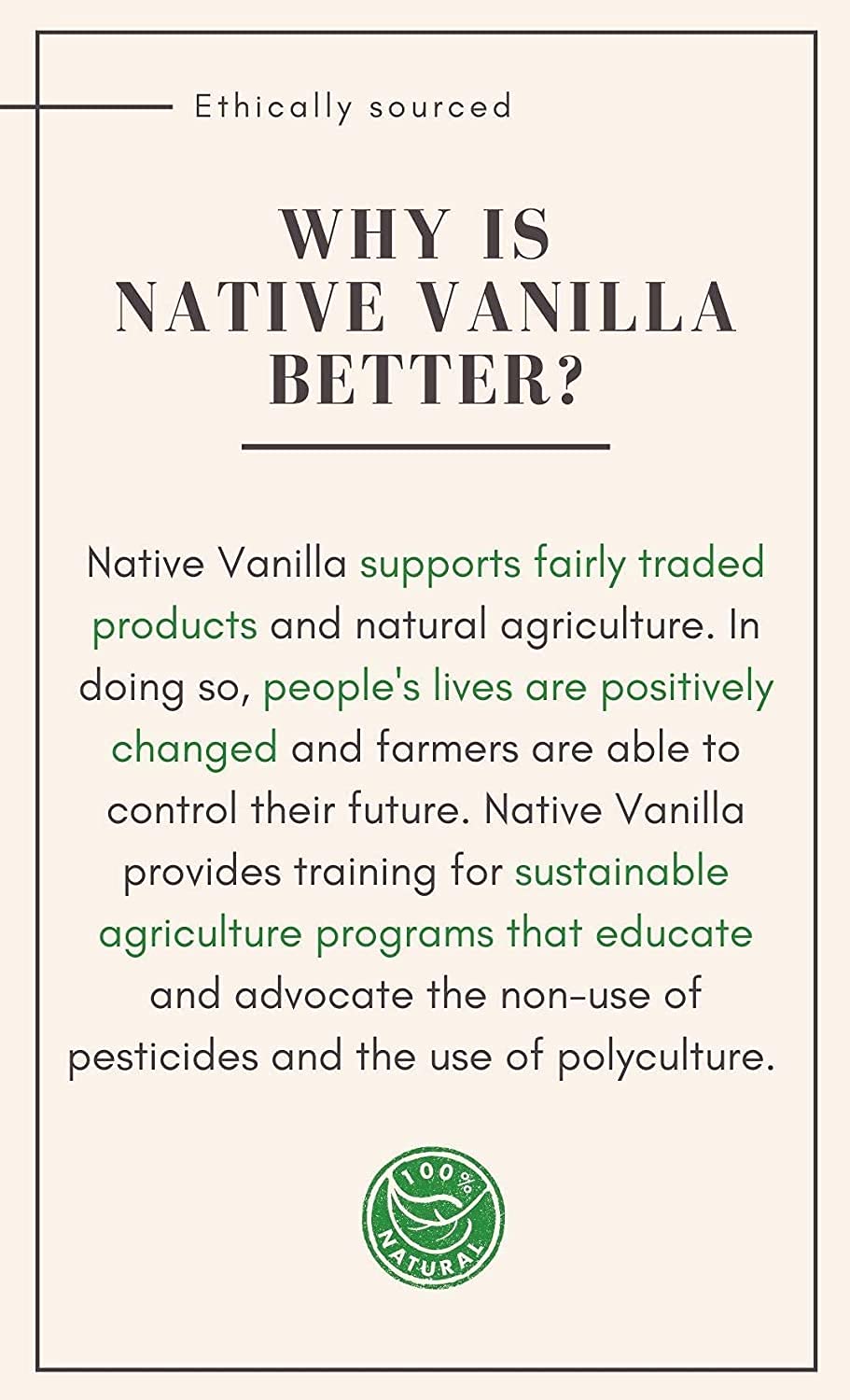 Native Vanilla - All Natural Pure Vanilla Bean Paste - 1 Gallon Bottle 128 Fl Oz - No Added Sugar - For The Home Chef For Cookin
