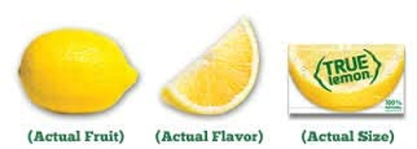 True Lemon - Crystallized Lemon For Water, Tea - Single-Serve Packets - Water Enhancer - 32-count