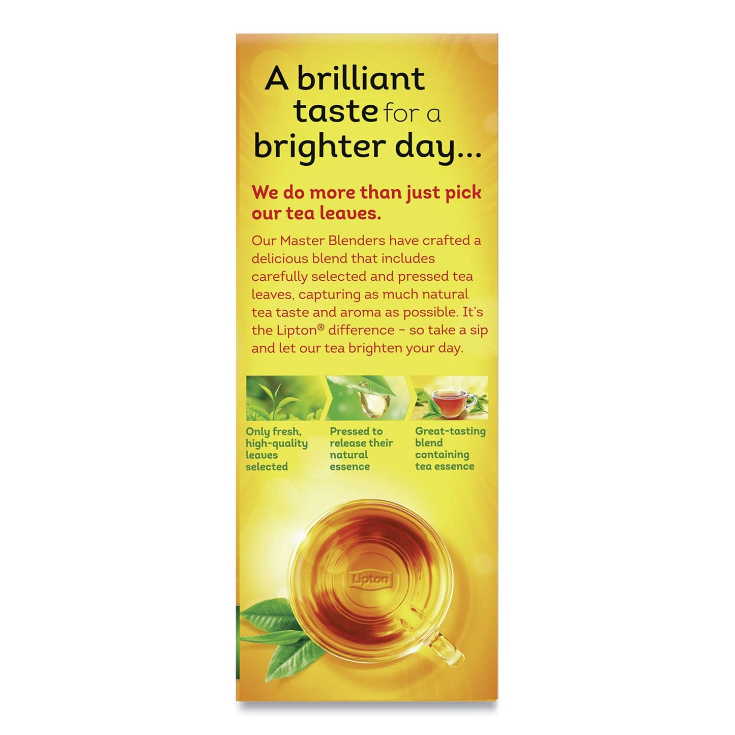 Lipton Black Tea, 100 Bags Per Box