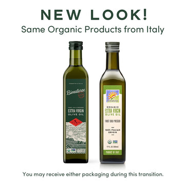 Bionaturae Extra Virgin Olive Oil - Organic Olive Oil, Non-Gmo, Usda Certified Organic, Recyclable Glass, 100% Authentic Italian