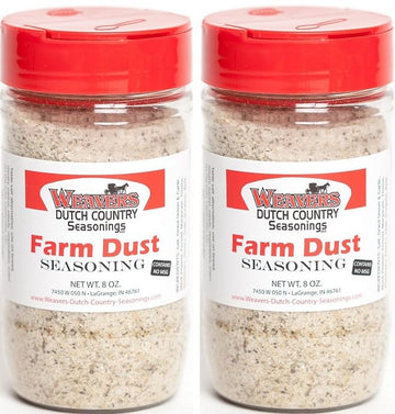 (Pack of 2) Weavers Dutch Country Farm Dust Seasoning (8oz Bottles)