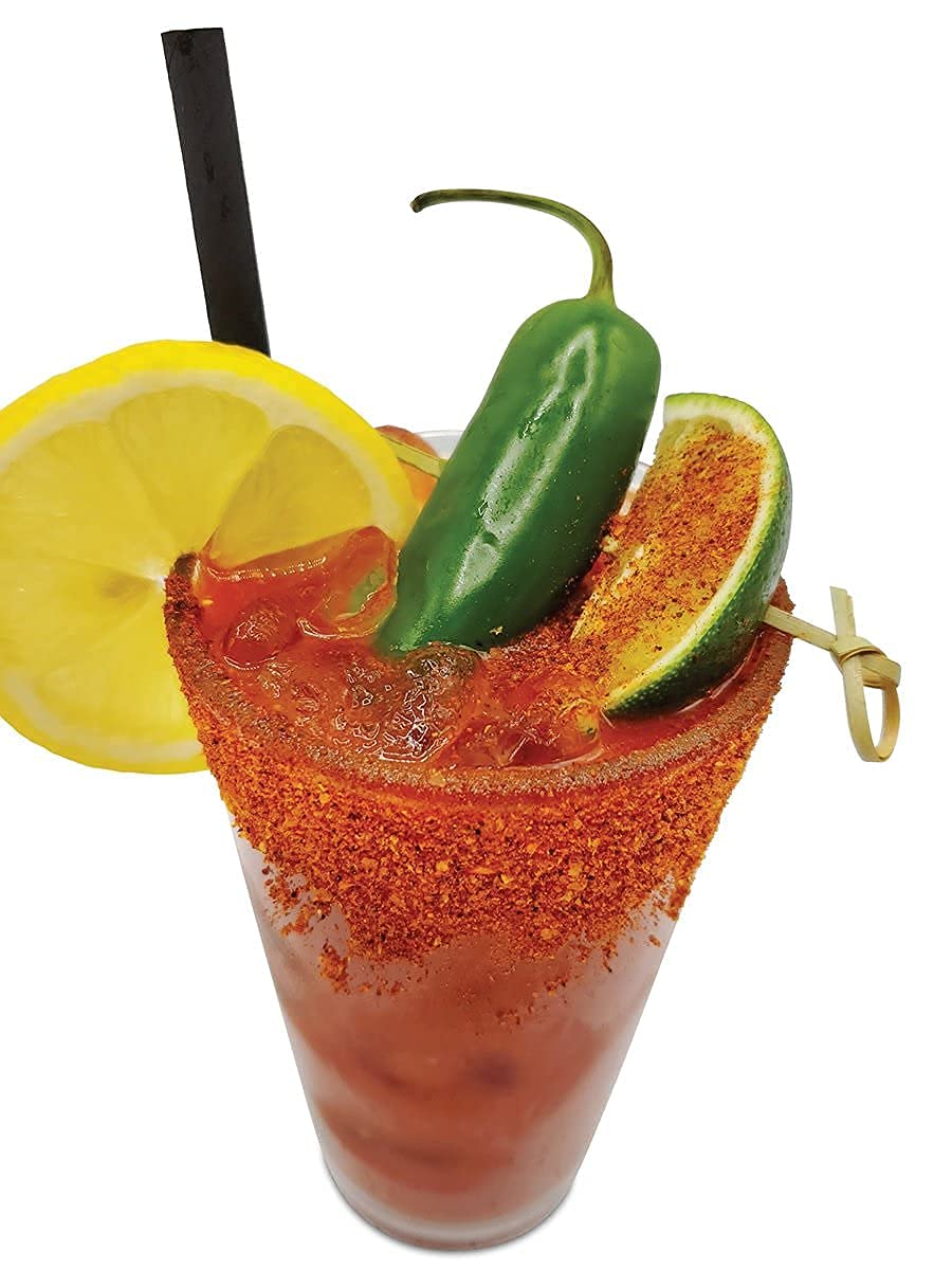 Devil Daves Bloody Mary Rimmer - Spicy Chelada Chili Lime - Premium Seasoning Blend - Use With Micheladas Or Spicy Maragaritas |