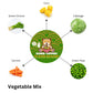 Ramen Toppers Dehydrated Toppings for Ramen Noodles - Mixed Vegetables, 14.5 oz - Instant Flavor Boost for Delicious Ramen Meals