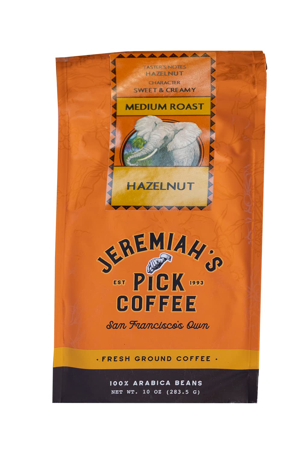 Hazelnut - Ground Coffee for Drip - 10oz, Caffeinated