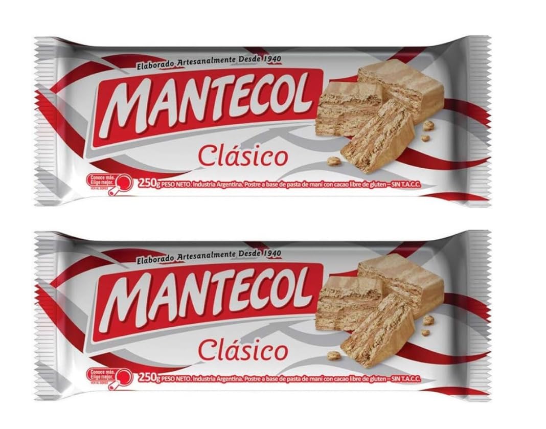 MANTE COL Clasico - Peanut Butter Dessert. Gluten Free. 8.8 oz | 250 gr. - 2 PACK